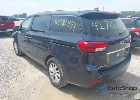 2015 Kia Sedona Lx from USA, damaged, VIN KNDMB5C14F6067302